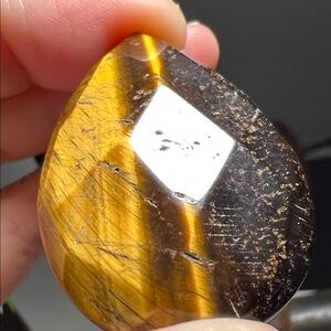 Polished Tiger's Eye - Golden Brown Gemstone